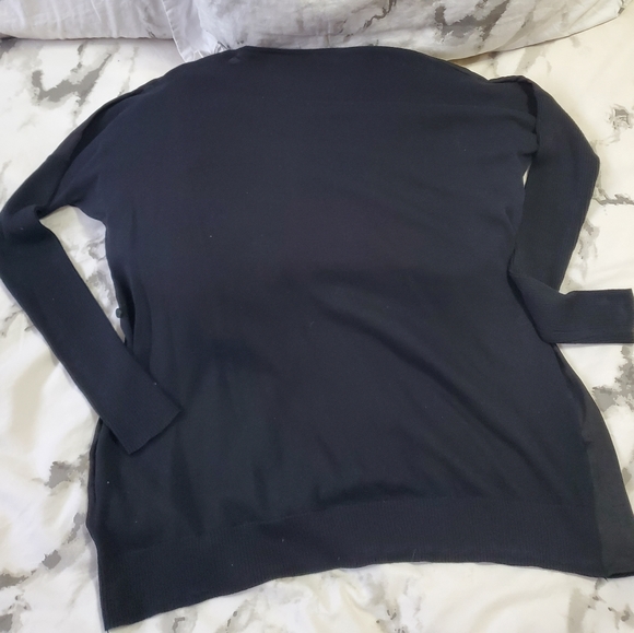 NWOT All Saints 3 Way Erma Cotton Cowl Draped Long Sleeve Sweater - Picture 11 of 12